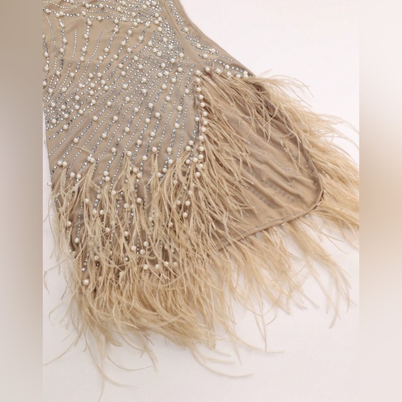 Rhinestone Mini Dress - Picture 4 of 5